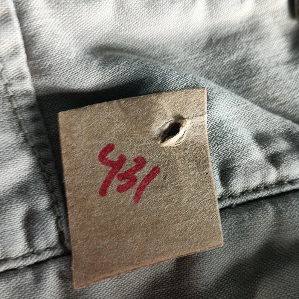 Levis Fatigue Cargo Pants Mens 33x30 Beige Cotton Relaxed Fit Canvas Rugged